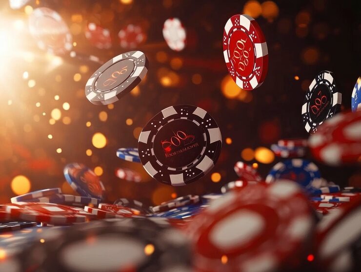 menang77 Quickspin table layout showing betting positions and dealer interface